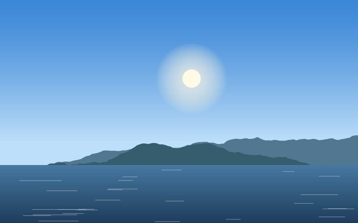 Landschaftsillustration