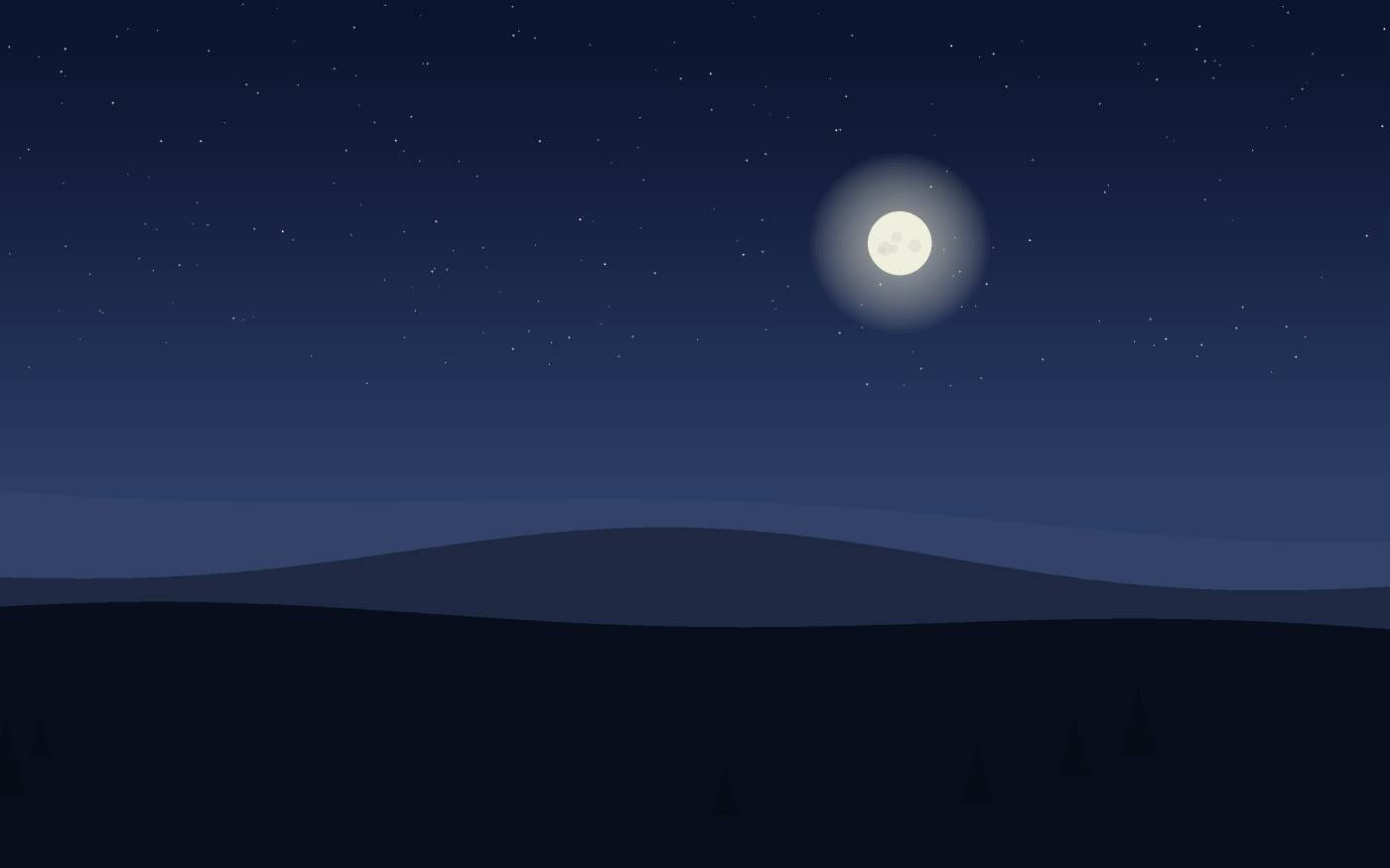 Landschapsillustratie