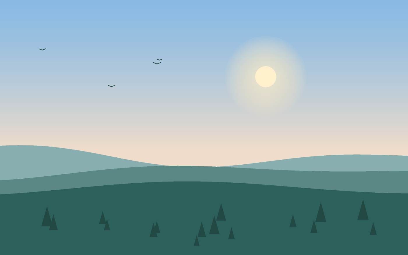 Landschaftsillustration