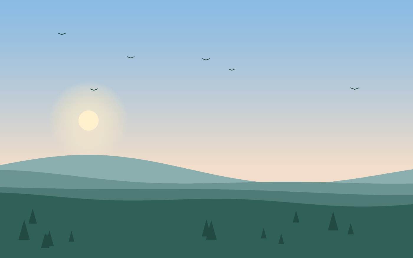 Landschaftsillustration