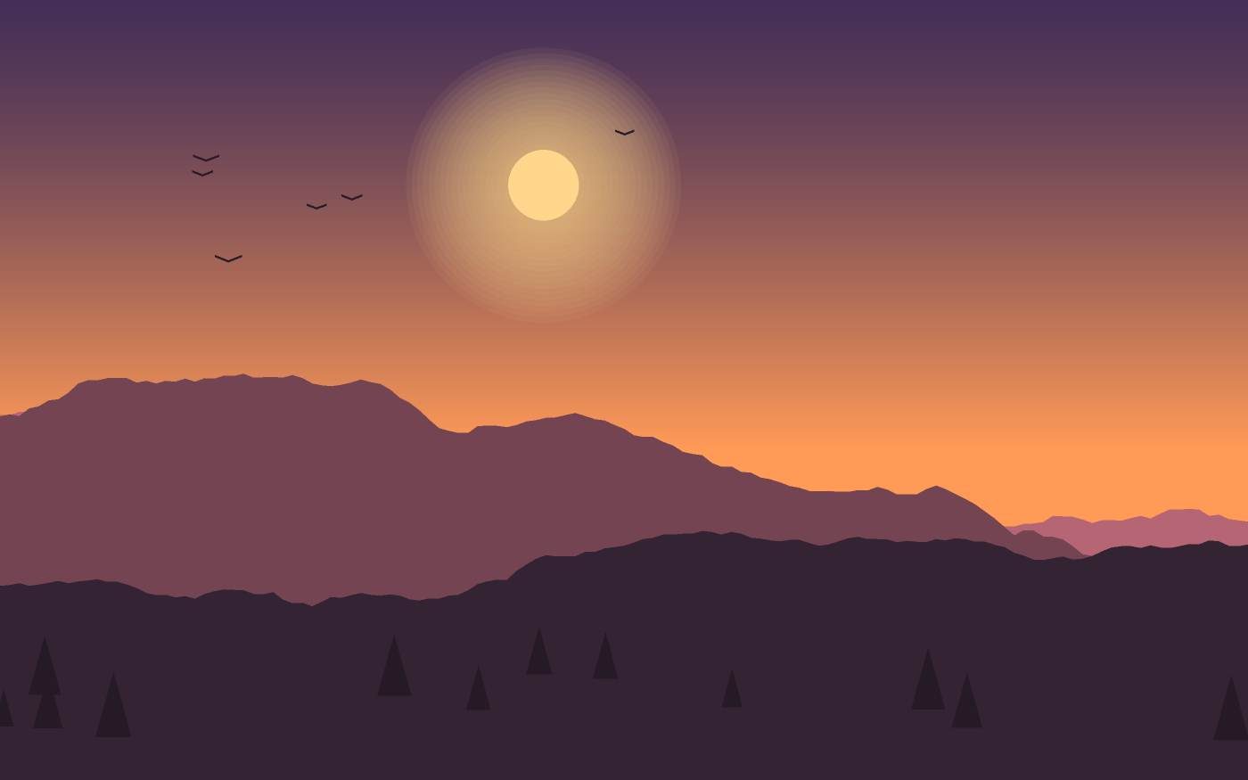 Landskabsillustration