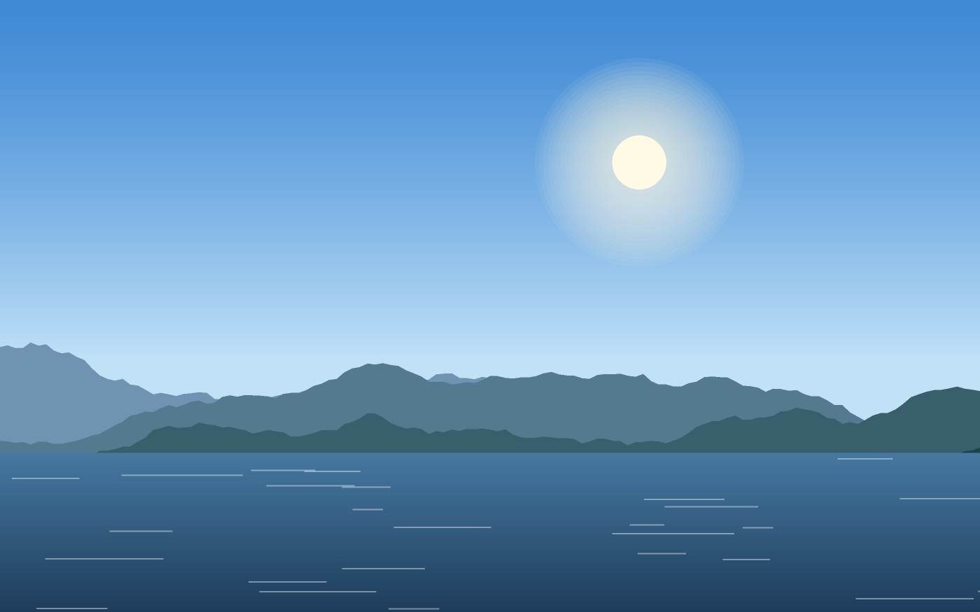 Ilustración de un paisaje