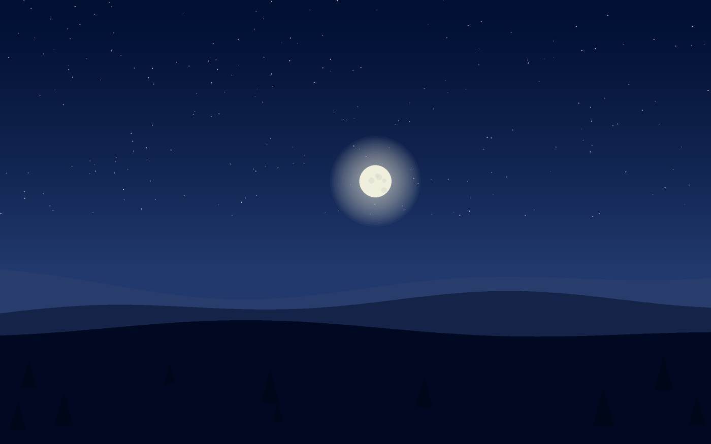 Illustrazione di un paesaggio
