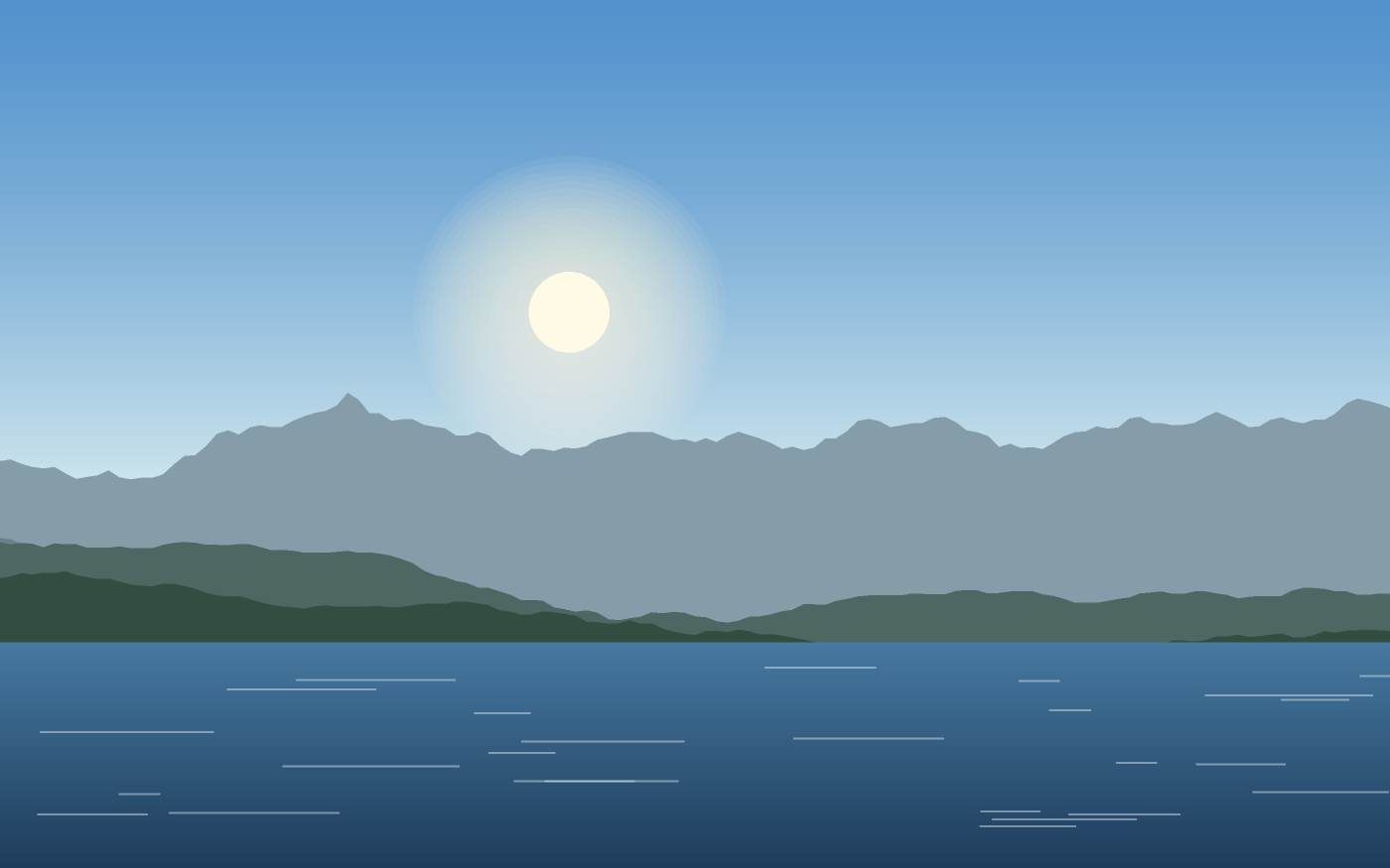 Landschapsillustratie
