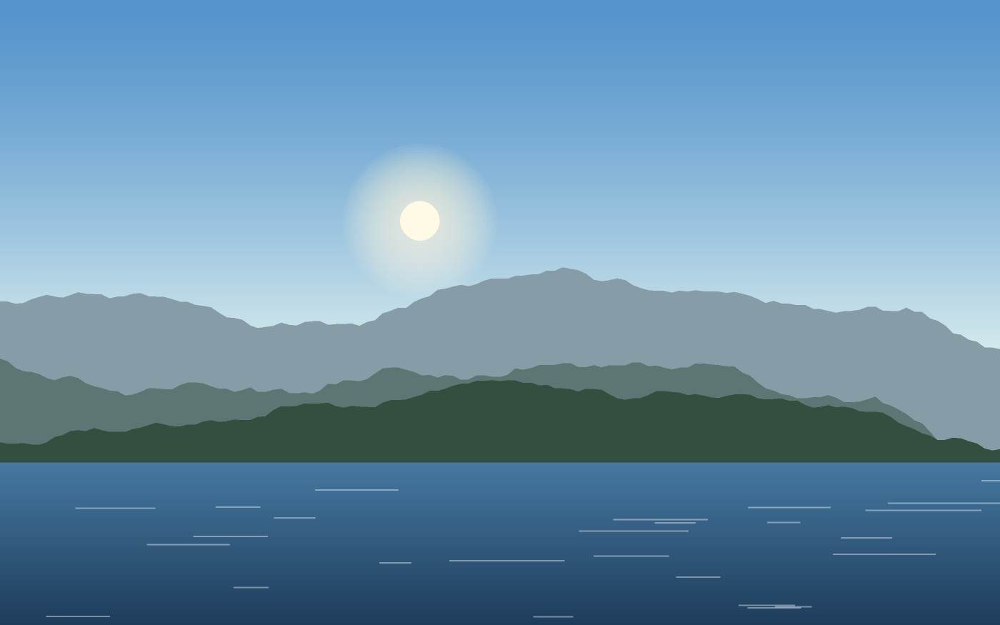 Ilustracja krajobrazu