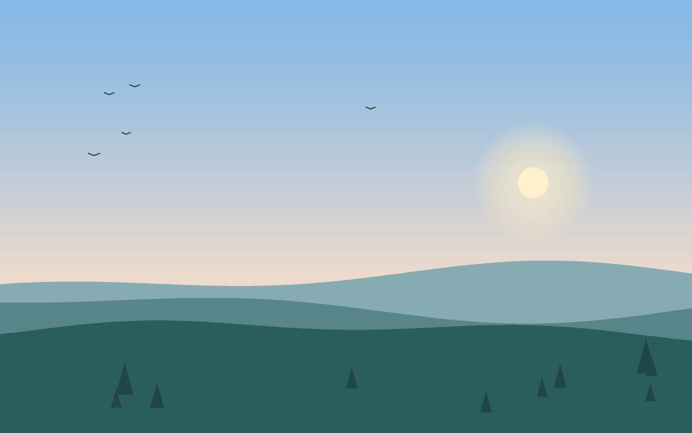 Landskapsillustration