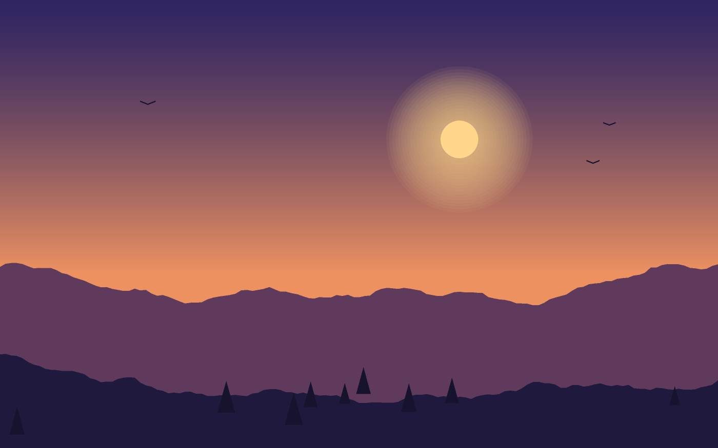Landscape illustration