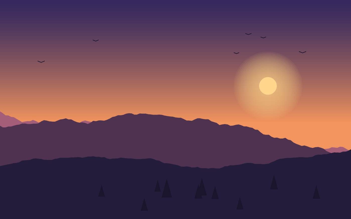 Landscape illustration